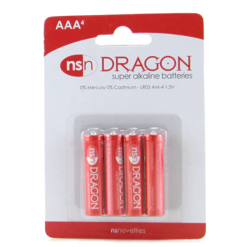 Dragon Super Alkaline Battery 4 pack in AAA