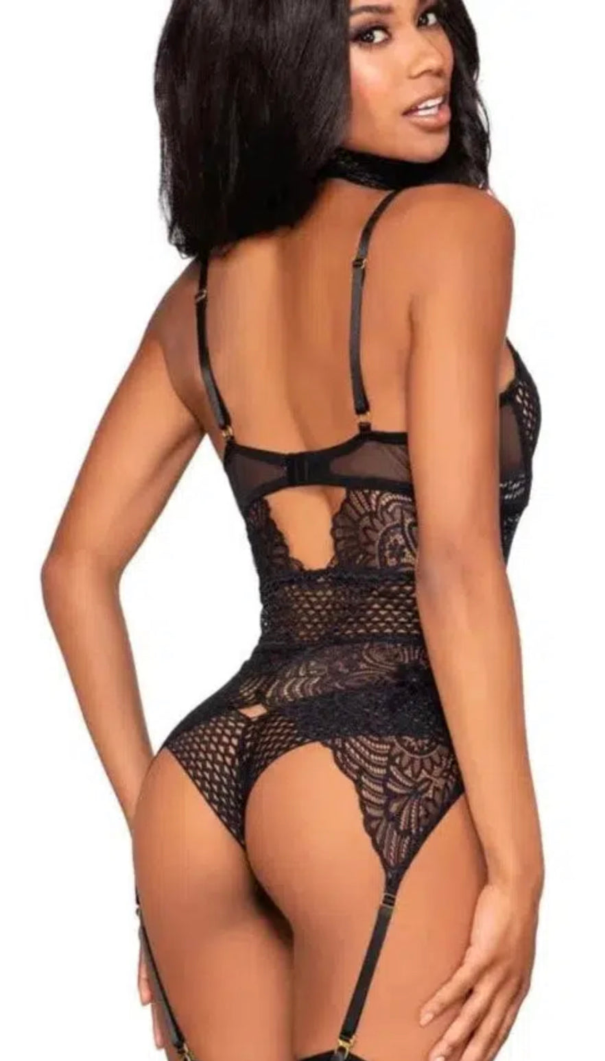 Teddy, garter set sexy angel’s secret