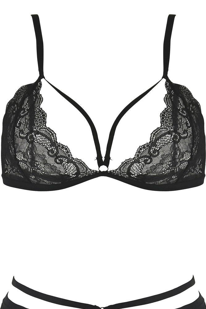 Crave Me Bra, Garter and G-String