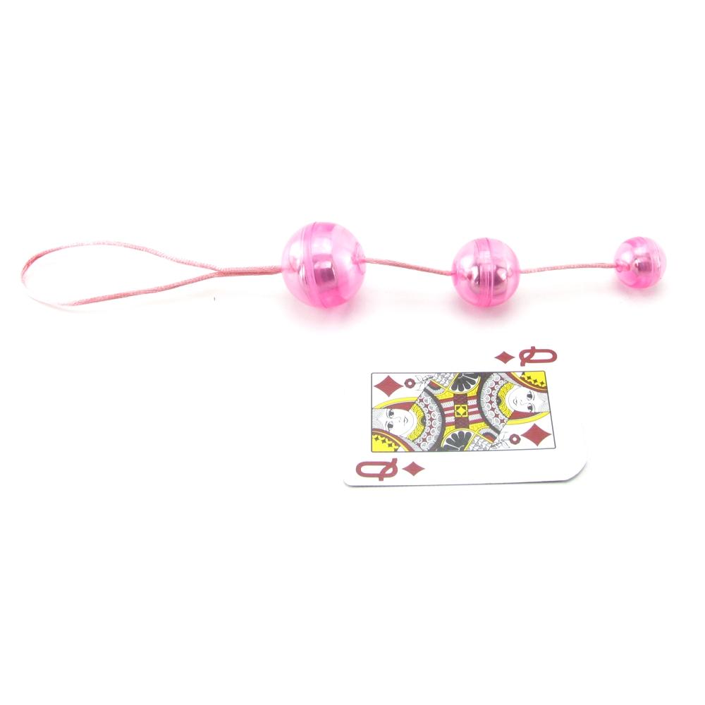 Graduated Orgasm Balls in Pink
