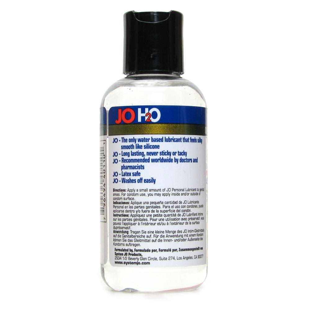 H2O Anal Personal Lube 4oz/120ml in Warming