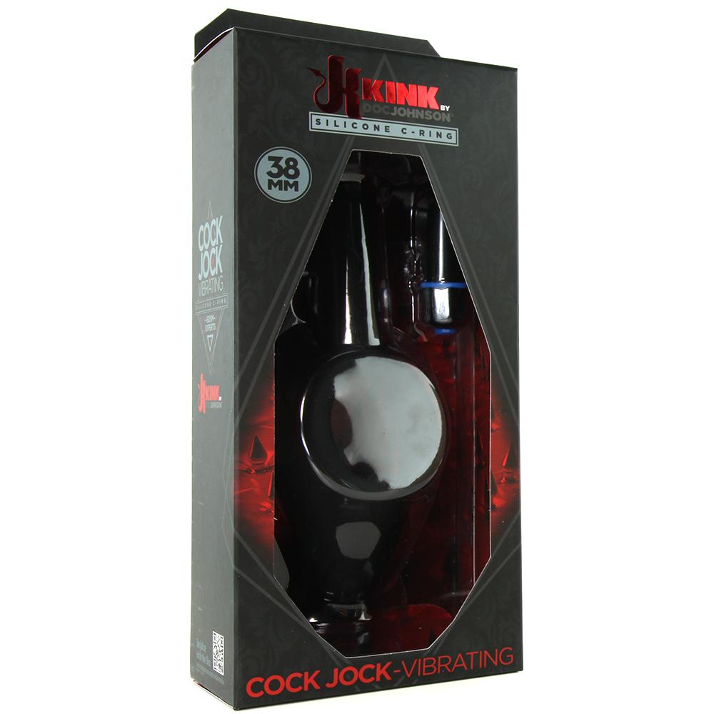 Kink Cock Jock 10X Vibrating Silicone C-Ring