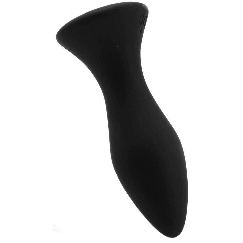 Mighty Mini Vibrating Butt Plug in Black