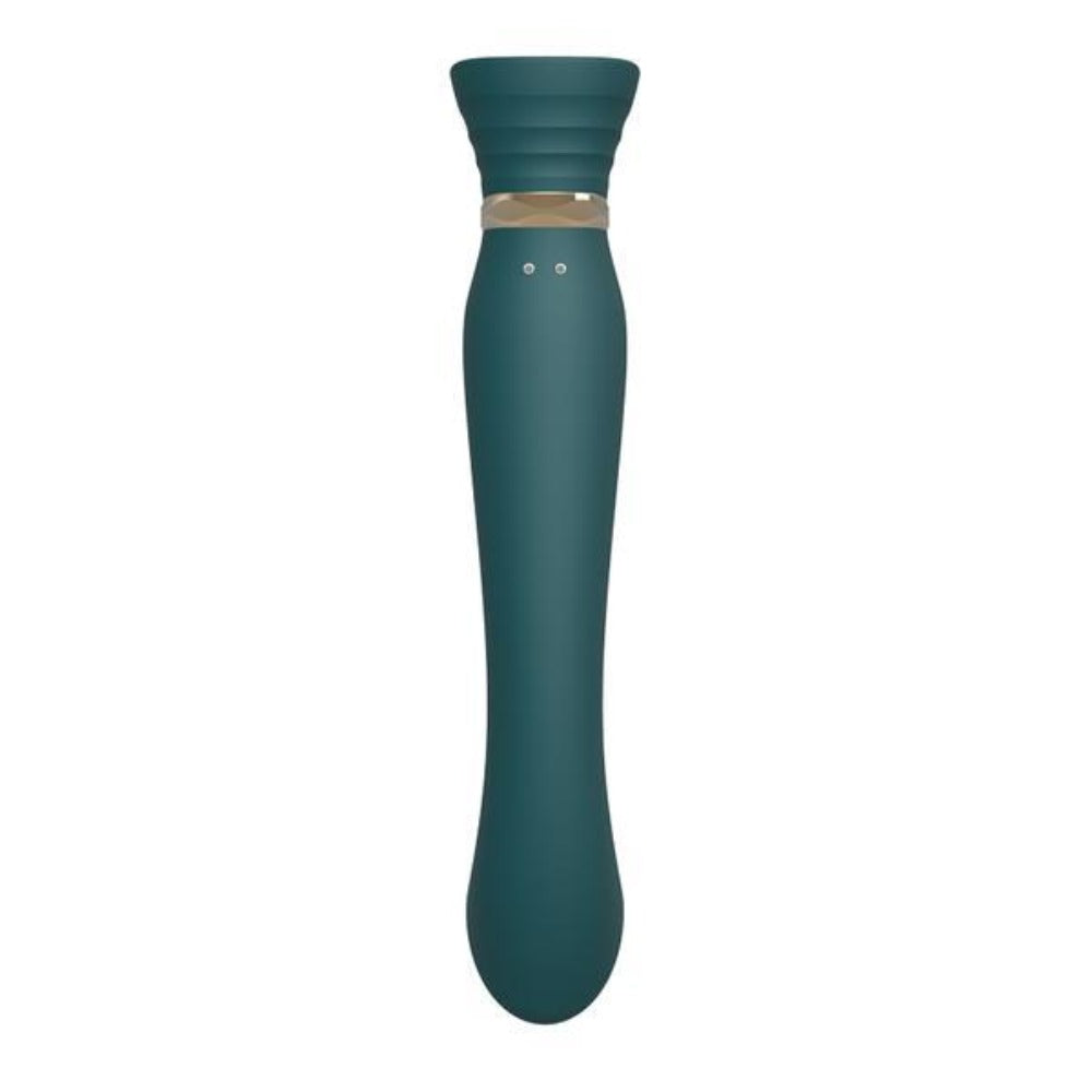 Queen Set G-spot PulseWave Vibrator with Suction Sleeve