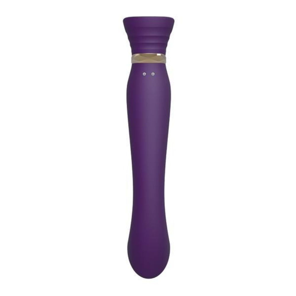 Queen Set G-spot PulseWave Vibrator with Suction Sleeve