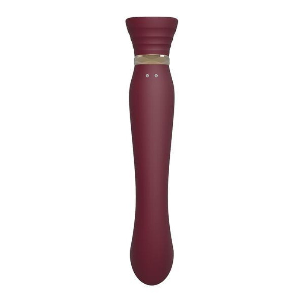 Queen Set G-spot PulseWave Vibrator with Suction Sleeve