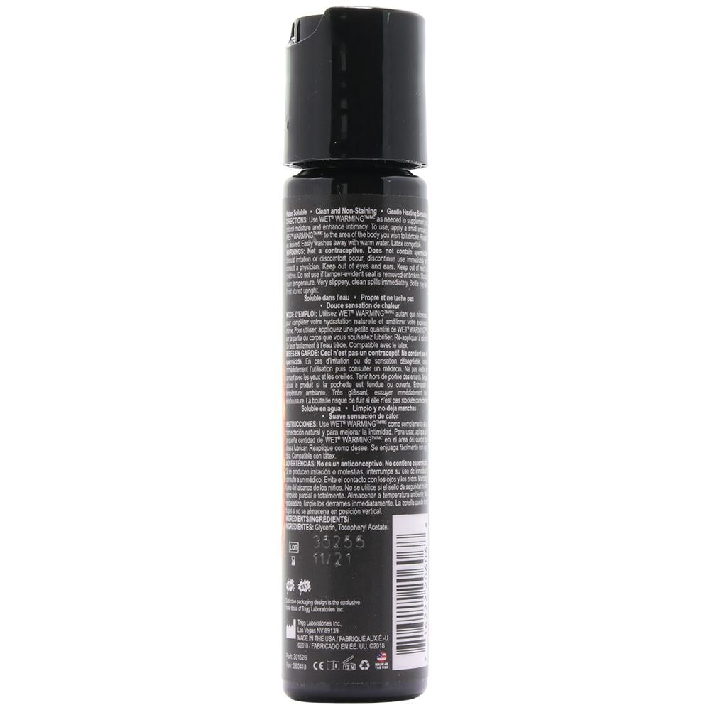 Warming Premium Heating Lubricant in 1oz/30ml