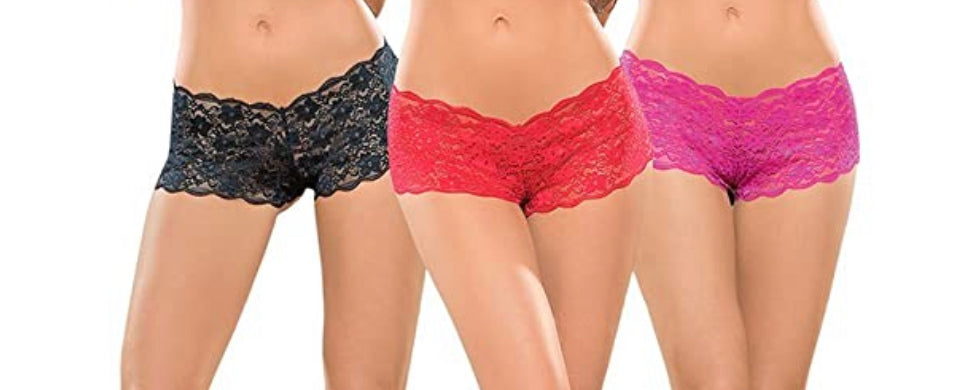Assorted Lace Boyshorts