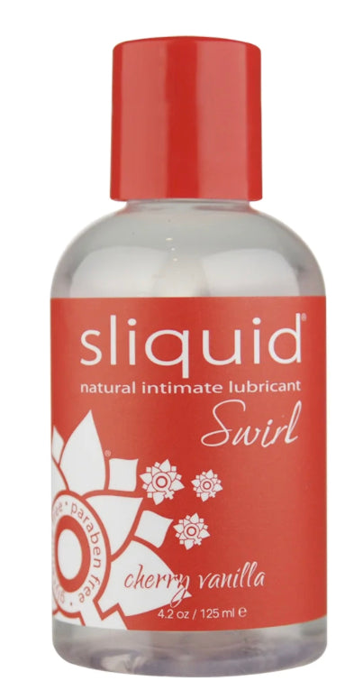 Swirl Flavored Lube 4.2oz/125ml in Cherry Vanilla