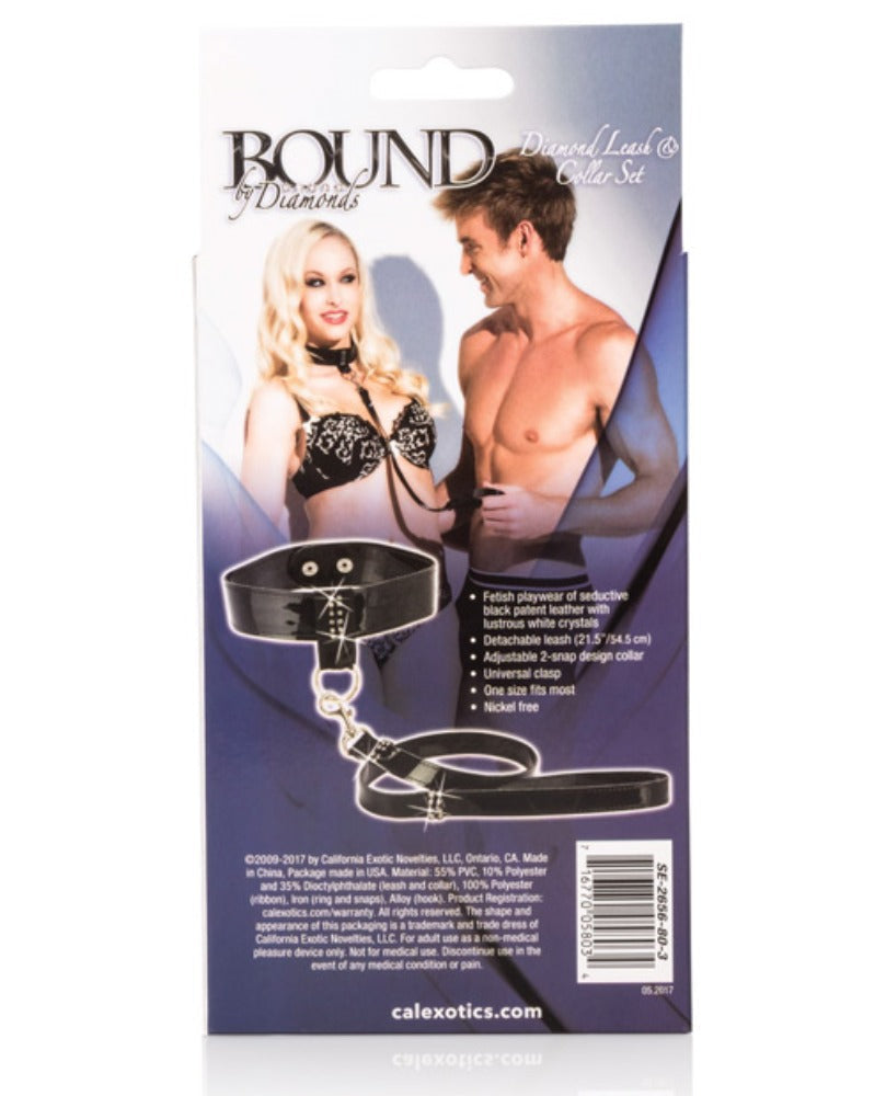 Bound by Diamonds Leash & Collar Set