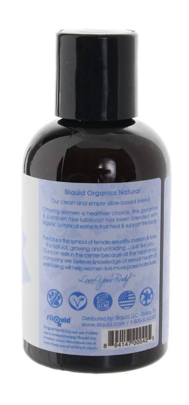 Organics Natural Lubricant in 4.2oz/125ml