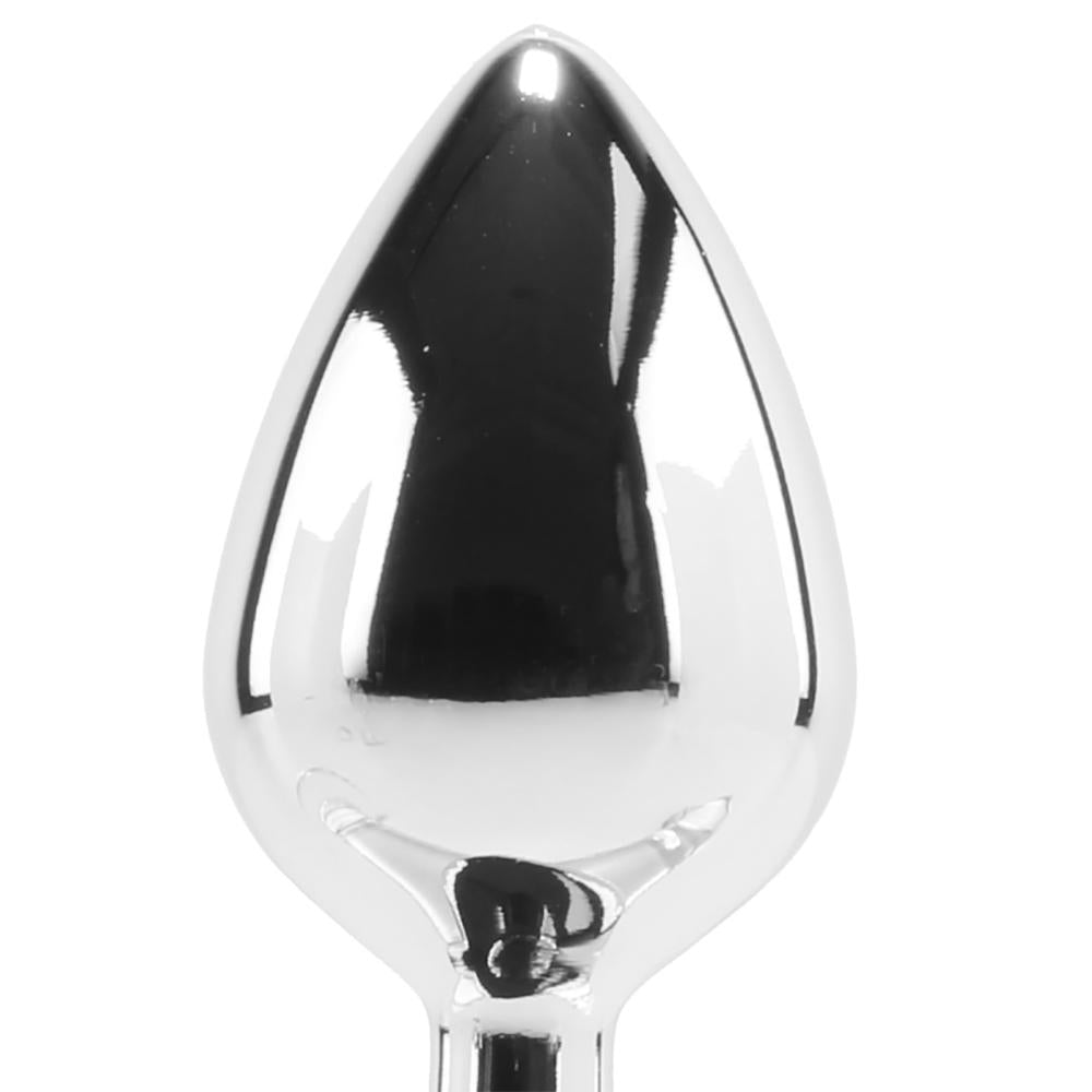Booty Sparks Red Heart Gem Anal Plug in Medium