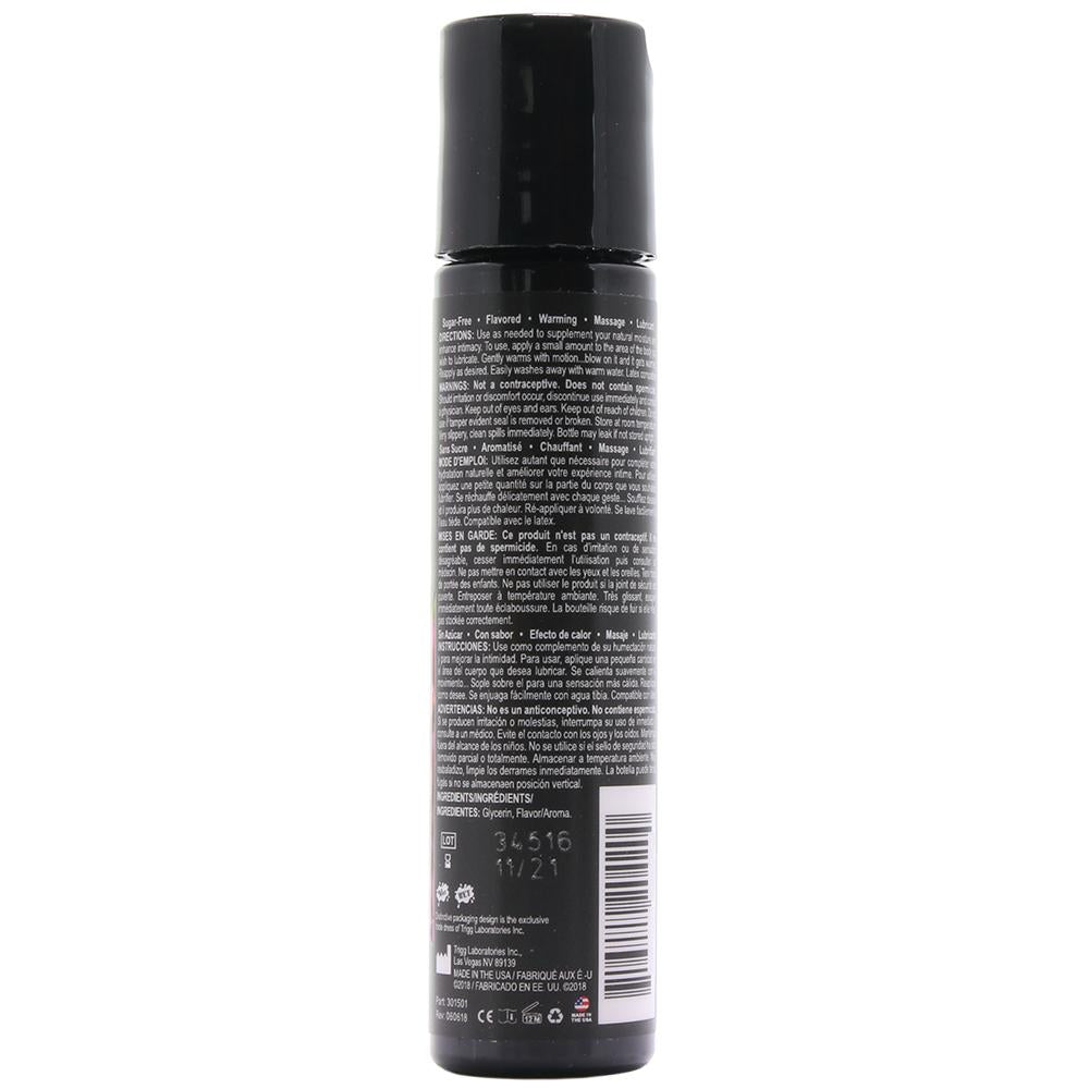 Fun Flavors Warming Lube 1oz/30ml in Sexy Strawberry