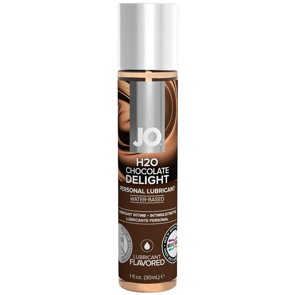 H2O Flavored Lube 1oz/30ml in Chocolate Delight