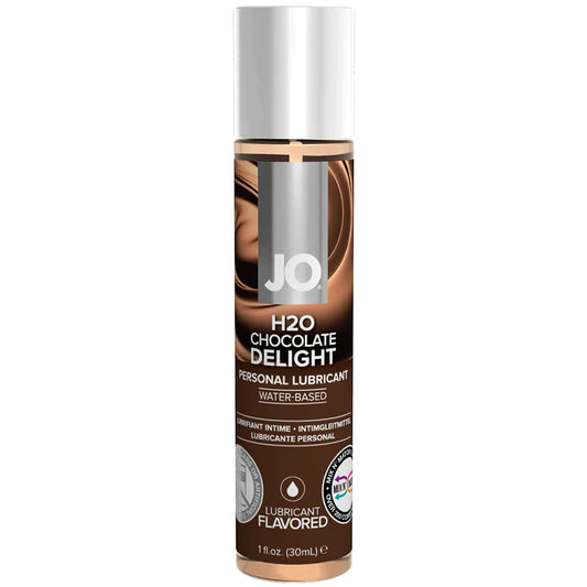 H2O Flavored Lube 1oz/30ml in Chocolate Delight