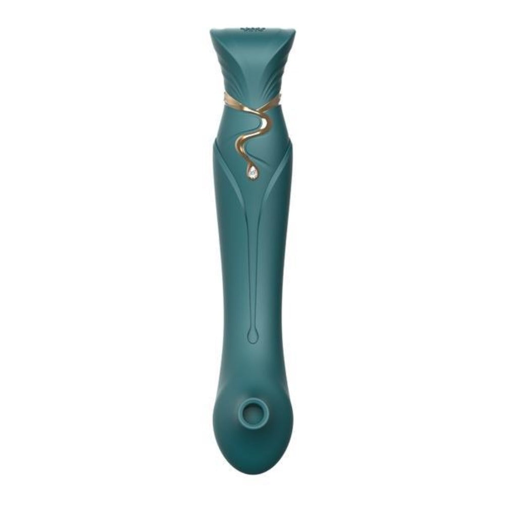 Queen Set G-spot PulseWave Vibrator with Suction Sleeve
