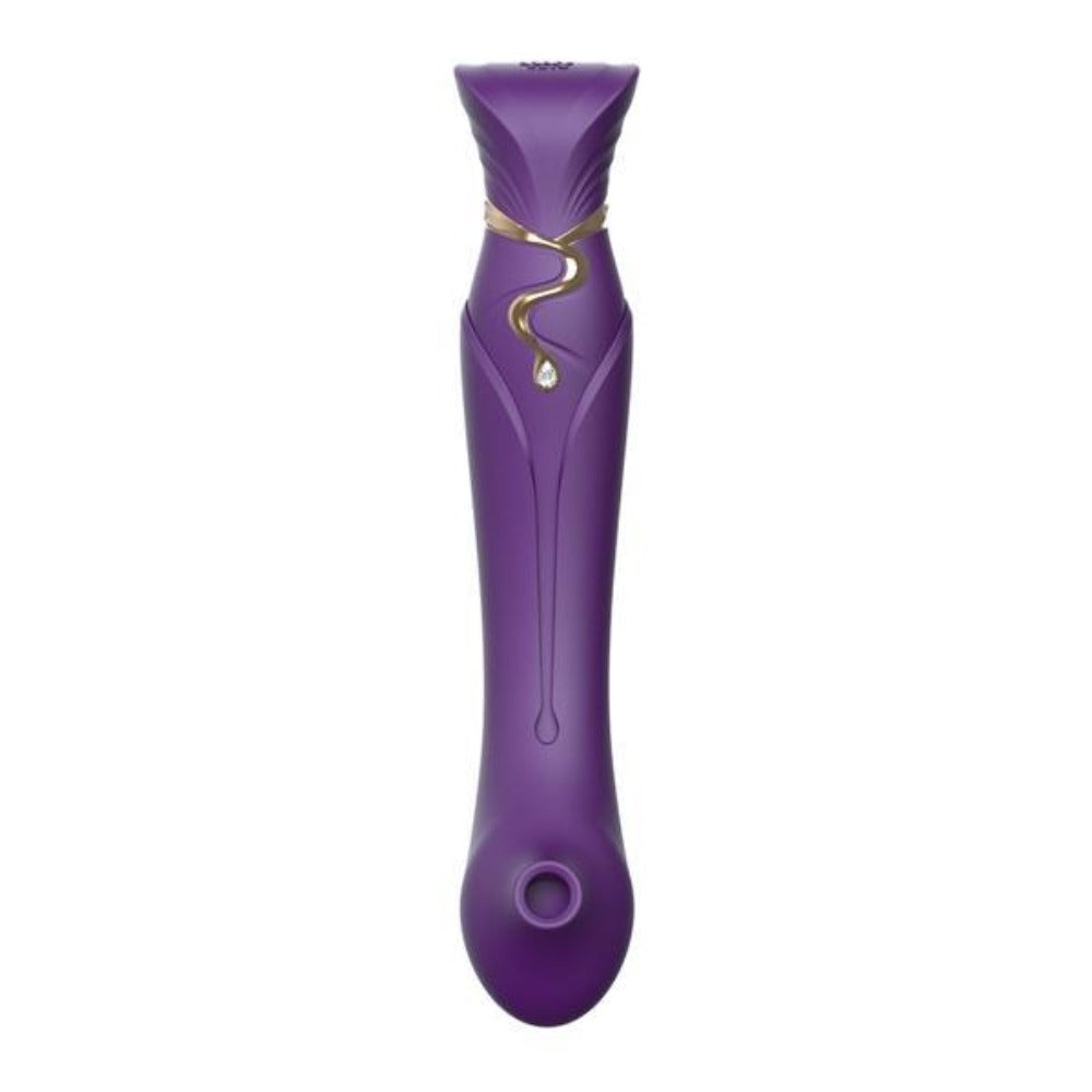 Queen Set G-spot PulseWave Vibrator with Suction Sleeve